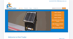 Desktop Screenshot of pesttrader.com